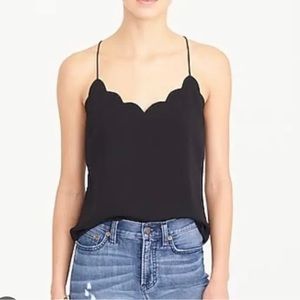 J Crew Scalloped Cami